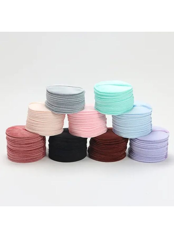 Brown Bandage Makeup Remover Pads 24pcs Soft Reusable Gentle For All Skin Types - Image 2